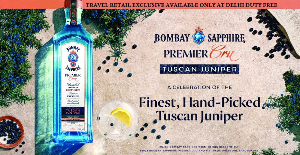 Delhi Duty Free launches Bombay Sapphire Premier Grand Cru