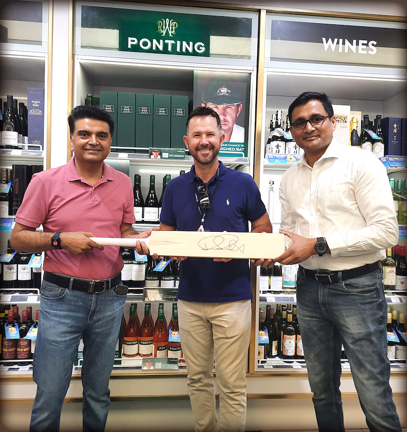 Delhi Duty Free launches travel retail-exclusive wines from Aussie cricketing legend Ricky Ponting